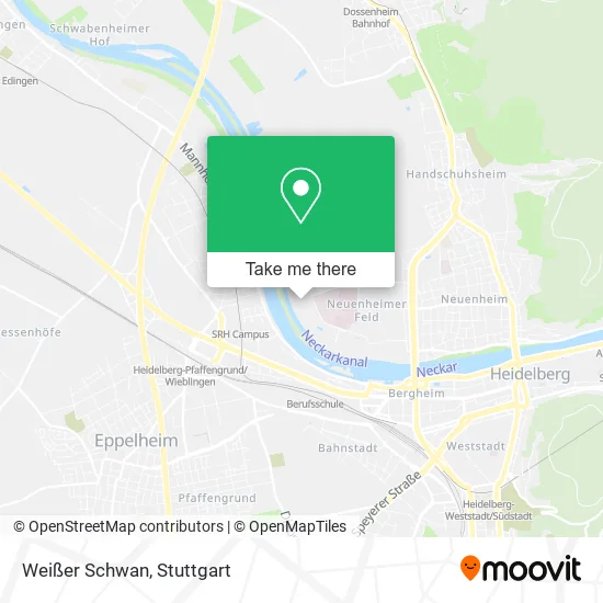 Карта Weißer Schwan