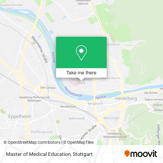 Карта Master of Medical Education