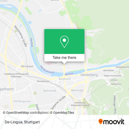 Карта De-Lingua