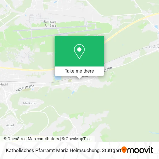 Карта Katholisches Pfarramt Mariä Heimsuchung