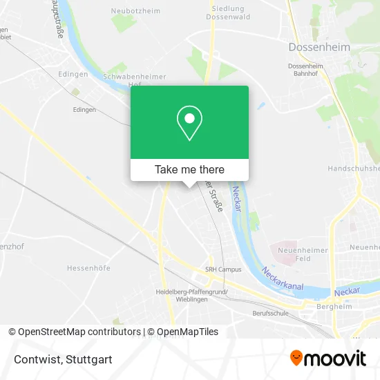 Карта Contwist