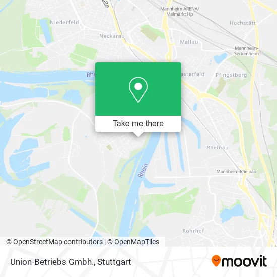 Карта Union-Betriebs Gmbh.