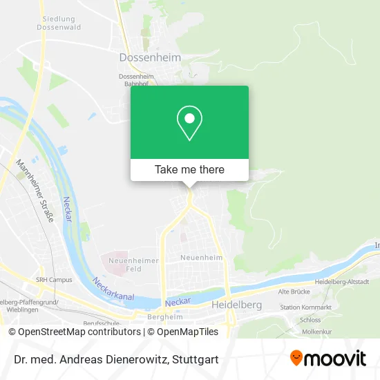 Карта Dr. med. Andreas Dienerowitz