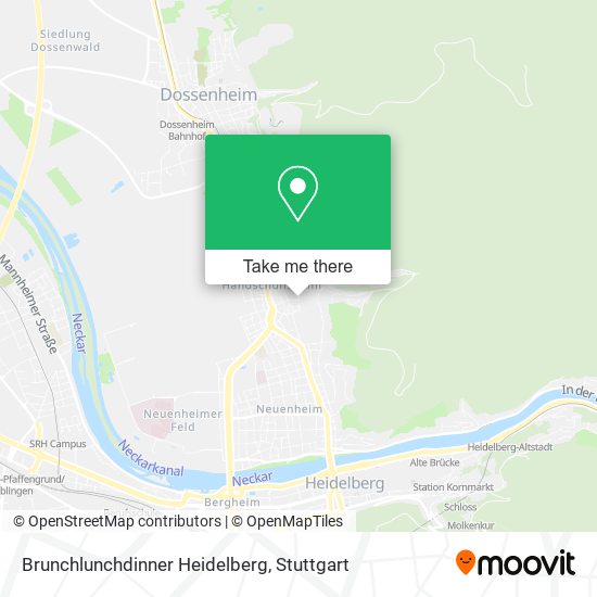 Карта Brunchlunchdinner Heidelberg