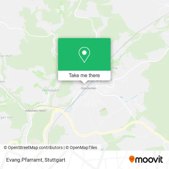 Evang.Pfarramt map