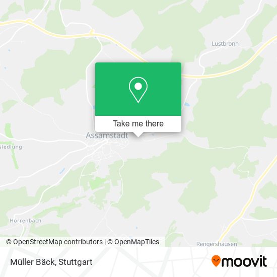 Müller Bäck map