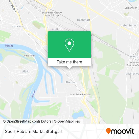 Карта Sport Pub am Markt