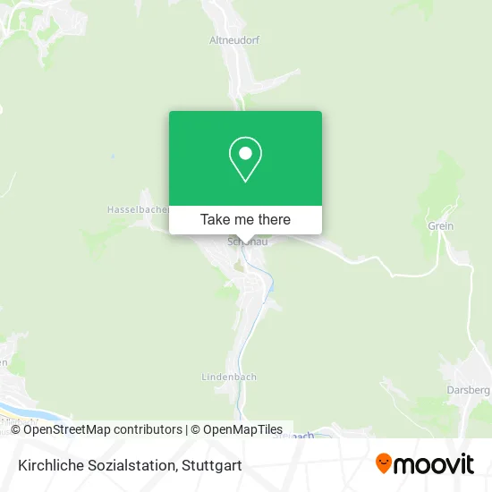Карта Kirchliche Sozialstation