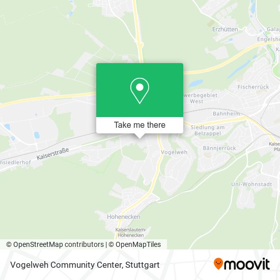 Карта Vogelweh Community Center
