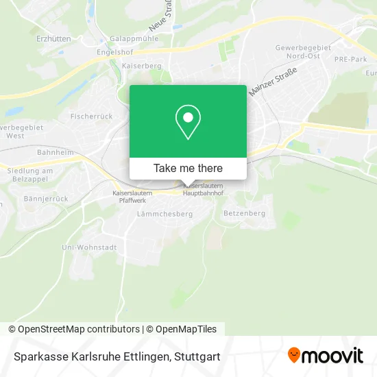 Карта Sparkasse Karlsruhe Ettlingen