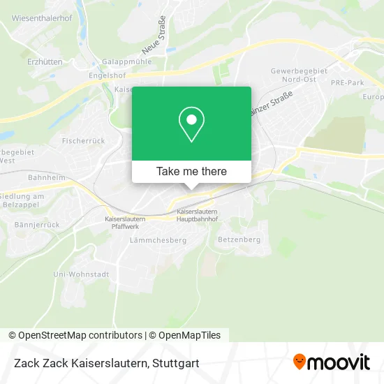 Карта Zack Zack Kaiserslautern