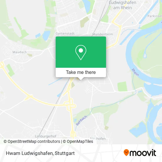 Карта Hwam Ludwigshafen