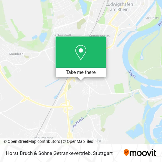 Карта Horst Bruch & Söhne Getränkevertrieb