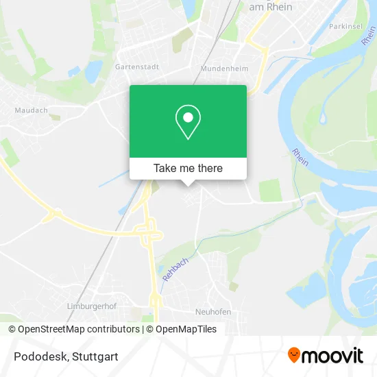 Карта Pododesk