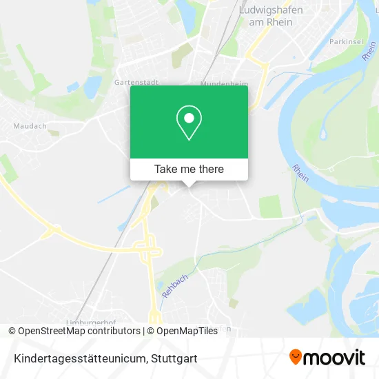 Карта Kindertagesstätteunicum