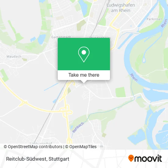Карта Reitclub-Südwest