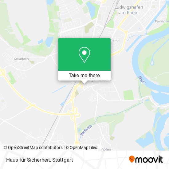 Haus für Sicherheit map