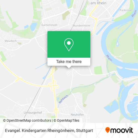 Evangel. Kindergarten Rheingönheim map