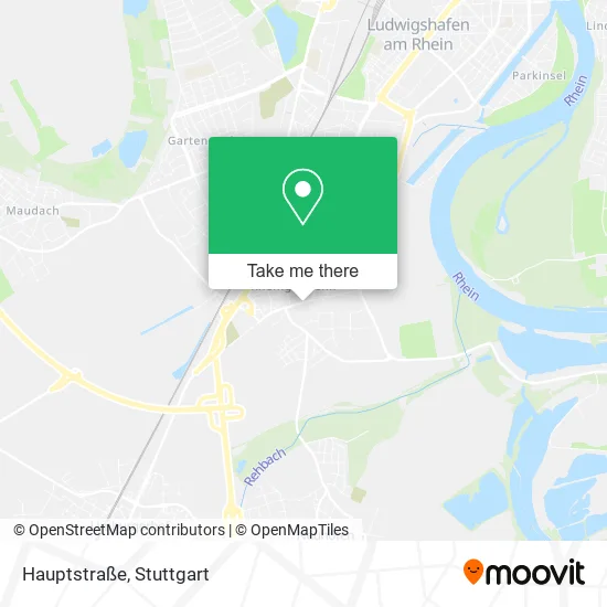 Карта Hauptstraße