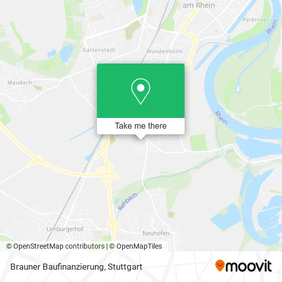 Карта Brauner Baufinanzierung