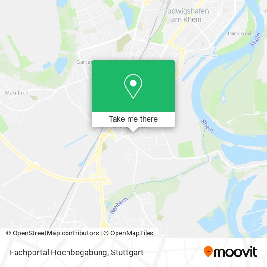 Карта Fachportal Hochbegabung