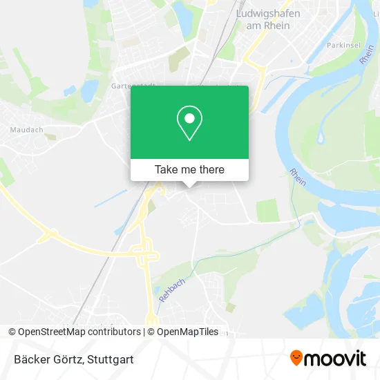 Карта Bäcker Görtz