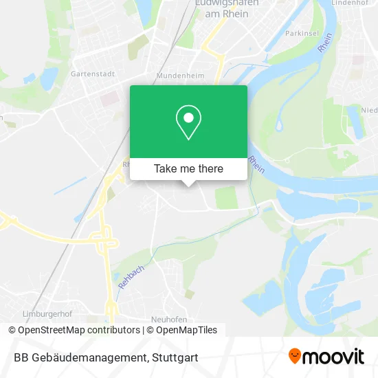 Карта BB Gebäudemanagement