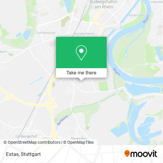 Карта Estas