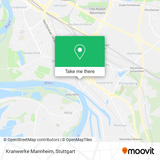 Карта Kranwerke Mannheim