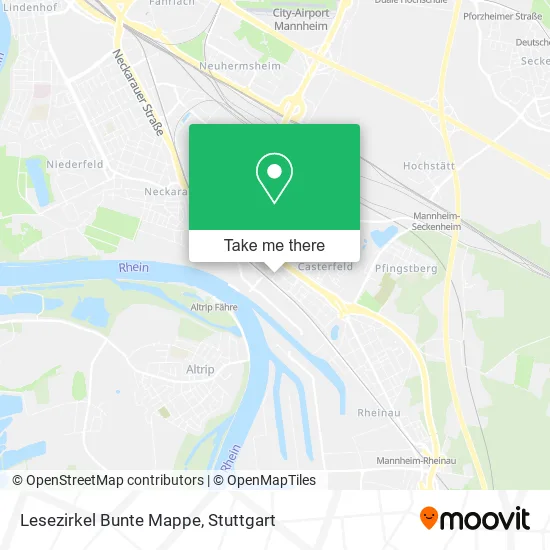 Карта Lesezirkel Bunte Mappe