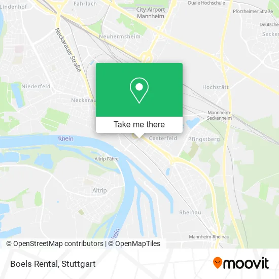 Карта Boels Rental