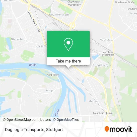 Карта Daglioglu Transporte