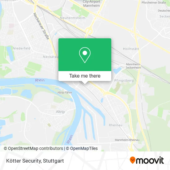 Карта Kötter Security