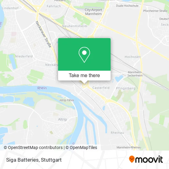 Карта Siga Batteries