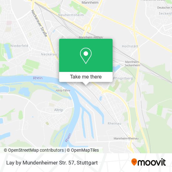 Lay by Mundenheimer Str. 57 map
