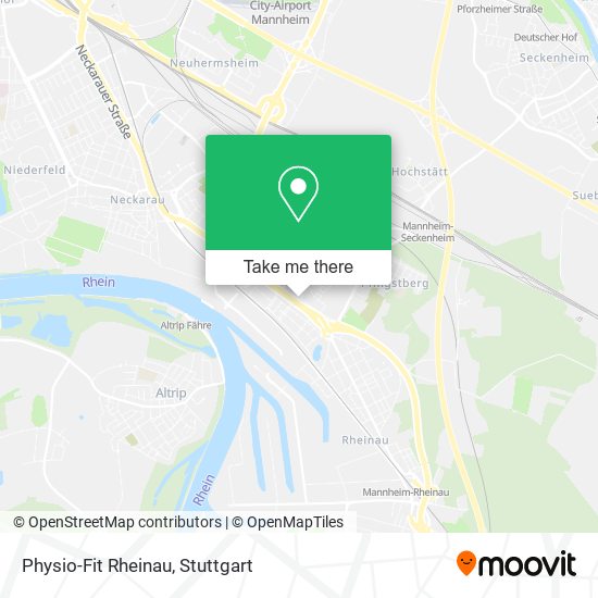 Карта Physio-Fit Rheinau