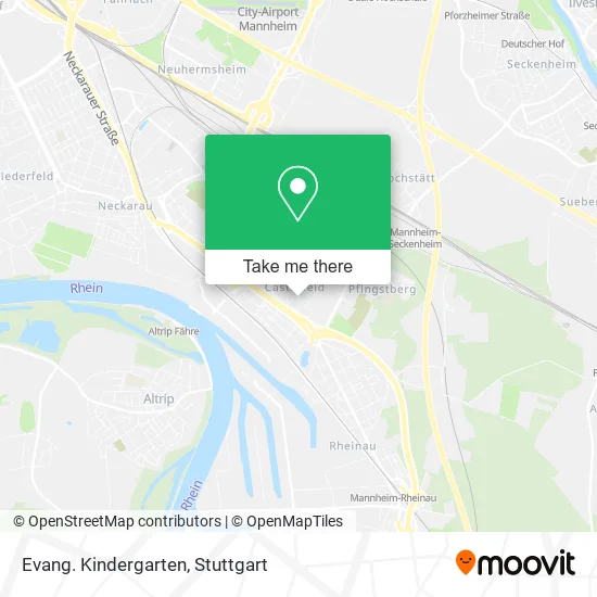 Карта Evang. Kindergarten