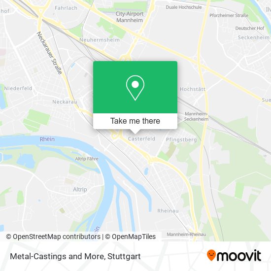 Metal-Castings and More map