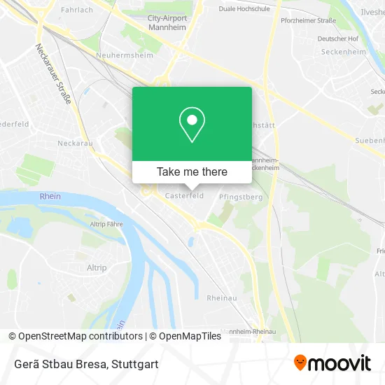 Карта Gerã Stbau Bresa