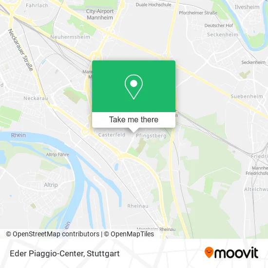 Карта Eder Piaggio-Center