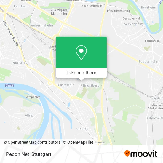 Pecon Net map