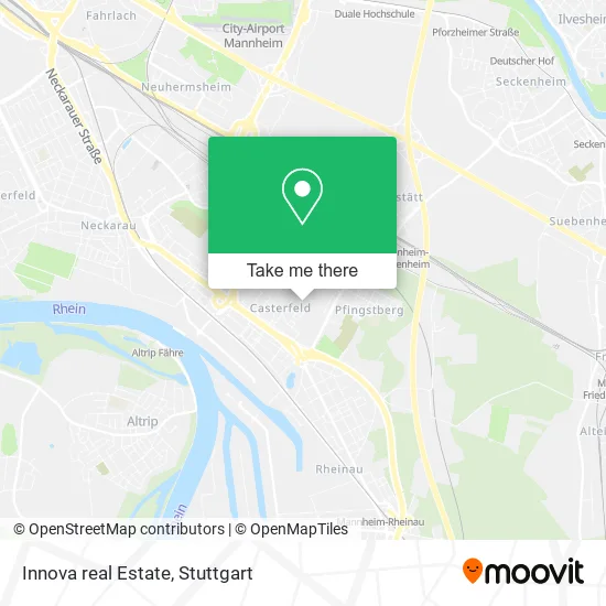 Карта Innova real Estate