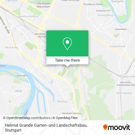 Карта Helmut Grande Garten- und Landschaftsbau