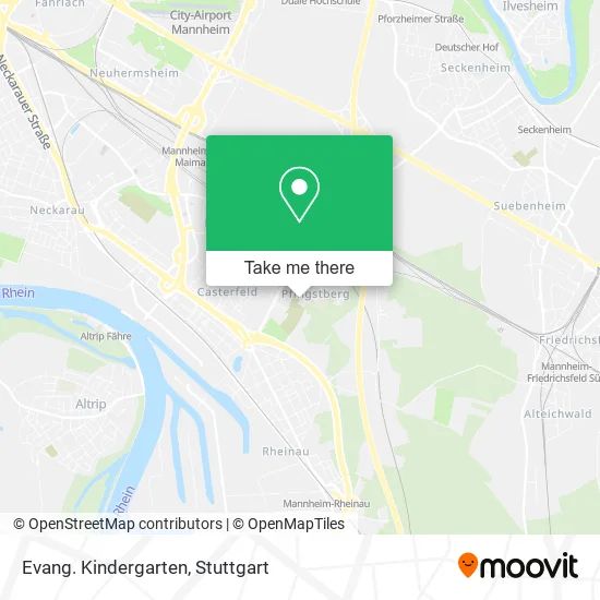 Карта Evang. Kindergarten