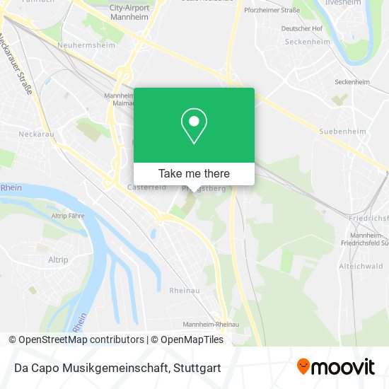 Da Capo Musikgemeinschaft map