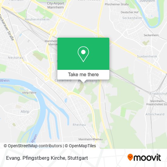 Evang. Pfingstberg Kirche map