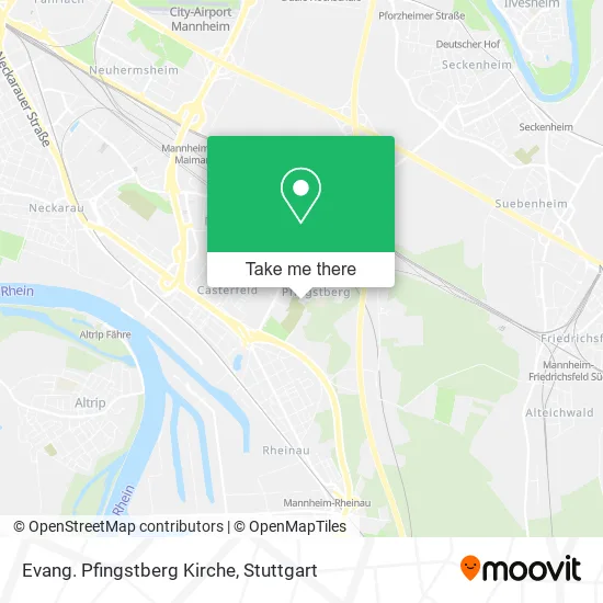 Карта Evang. Pfingstberg Kirche