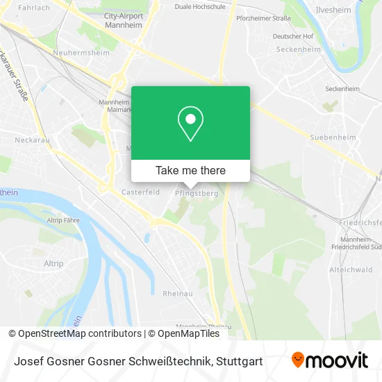 Карта Josef Gosner Gosner Schweißtechnik