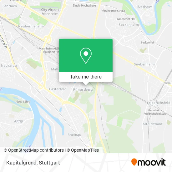 Карта Kapitalgrund