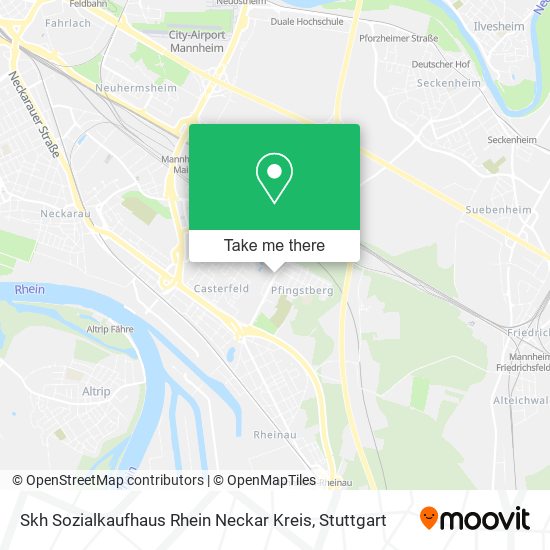 Skh Sozialkaufhaus Rhein Neckar Kreis map